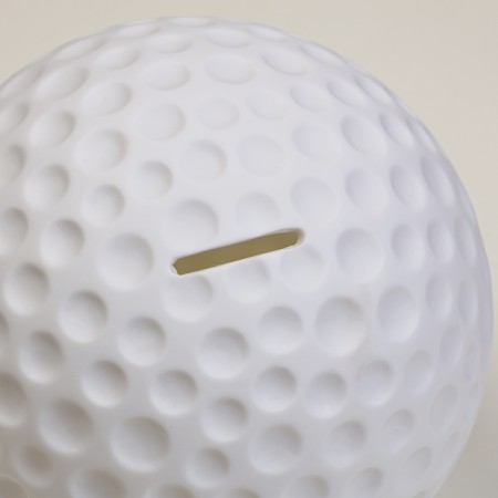 Piggy bank "Golf ball" 14x14x14cm-1