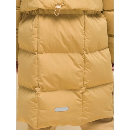 Coat for girls, height 140 cm, beige color-1
