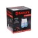 Electric kettle Sakura SA-2719BK, glass, 2 l, 2200 watts, backlight, silver-black