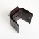 Women's wallet with lightning, brown color