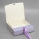 Gift folding box, packaging, "Happiness inside", 20 x 18 x 5 cm