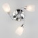 Virginia 3x60W e27 chandelier chrome