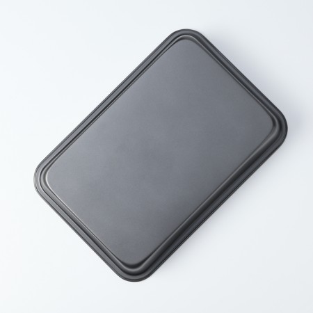 The baking sheet of the rectangle. Jacqueline ", 32 × 22 × 4.5 cm, anti -stick coating, black color-6
