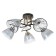 Salma chandelier 5he27 40w Black 58x58x24cm Bayerlux