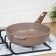 Granite Brown pan, d = 26 cm, anti -stick coating, removable handle, mix color