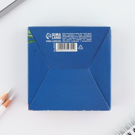 Paper for records in the box “Happy Teacher”, 200 sheets, 8.5 x 8.8 cm-4