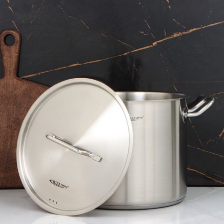 Poster "General catering", 9 l, d = 24 cm, h = 20 cm, metal cover, induction, with a heat distribution layer-7