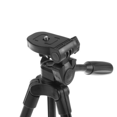 Luazon floor tripod, reinforced legs, height regulation 34-108 cm, black-2