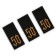 Textile strip "50", 4.6 x 1 cm