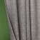 Konni curtain set, size 140 x 270 cm - 2 pcs, grab - 2 pcs, color is dark - gray