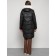 Coat insulated winter female, size 52, black color