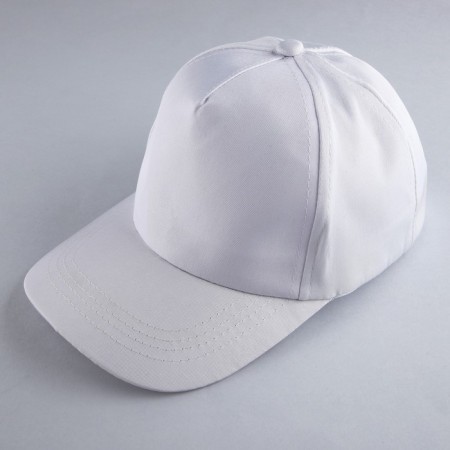Feminine cap is plain, white color, x/b, rr- 54-1