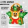 New Year's set to create a basket of felt "New Year! Cheerful deer "