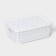 Storage container with a lid "openwork", plastic, 35 × 27 × 12 cm, color mix