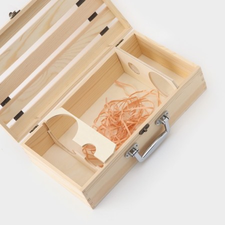 Box for storing the wine "Ferrara", 35 × 20 cm, 2 bottles-6