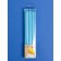 Candles for the cake "Royce", 12 pcs, blue metallic
