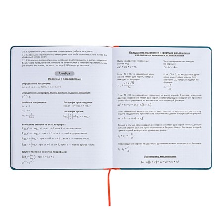 Universal diary for grades 1-11 Excellent, solid cover of artificial leather, silkography, lies, 48 ​​sheets, sea wave-12