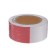 Reflective tape, self-adhesive, red-white, 5 cm x 15 m