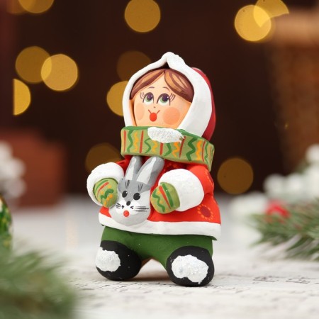 Kovrovsky toy-Svistikov "Christmas Children", ceramics-1