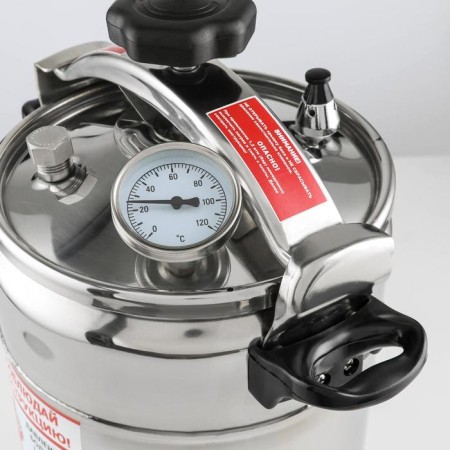 Autoclave-sterilizer "Home cellar", 22 l, manometer, thermometer, pressure discharge valve-4