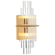 Wall lamp Eclipse 2xg9 LED 5W, size 25x15x48 cm, bronze color
