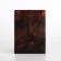 Cover for a military card, black/red color