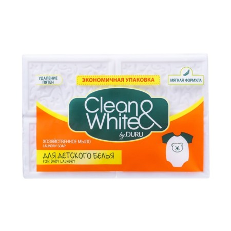 Commercial laundry Duru Clean & White Children, 4*120 g