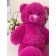 Soft toy "Bear", Fuchsia color, 65 cm C/40/132-2