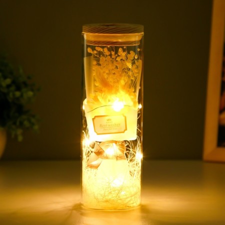 Nightlight "colorful bouquet" LED from batteries LR1130 6.5x6.5x19 cm Risalux-2