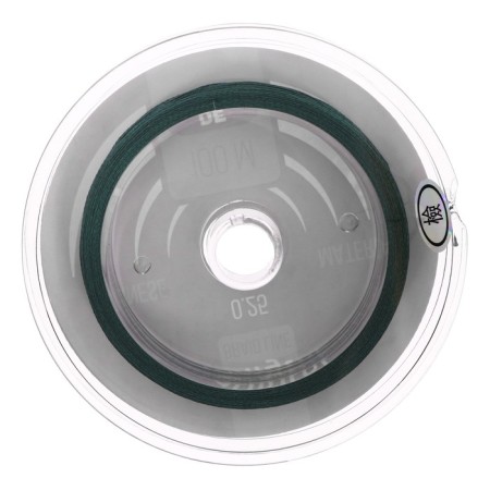 ONLYTOP Universal X4 cord, diameter 0.25 mm, test 17.5 kg, 100 m, dark green-2