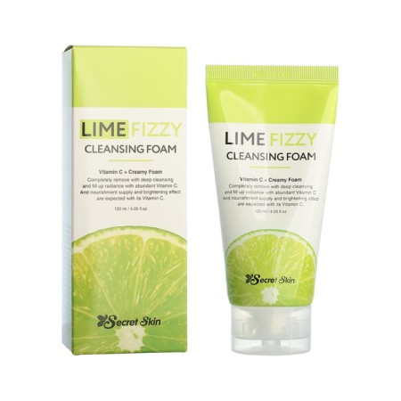 SECRET SKIN LIME FIZZY CLEANSING Foam, 120 ml-1