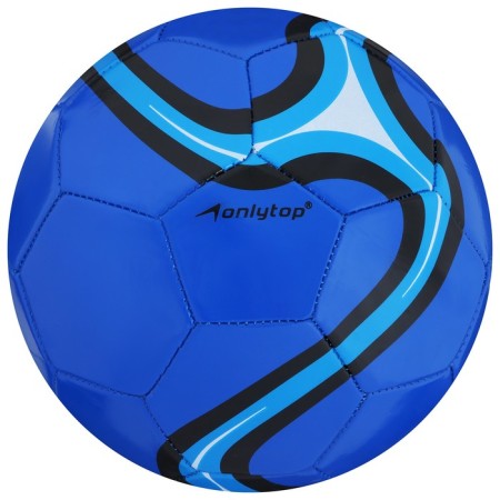 Ball football onlytop, PVC, machine stitching, 32 panels, p. 5, color mix-5