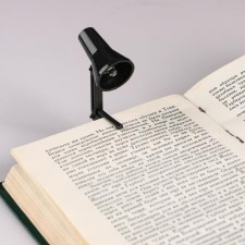 Фонарик для чтения книг на прищепке "Мастер К", с закладкой для чтения книг, LR41