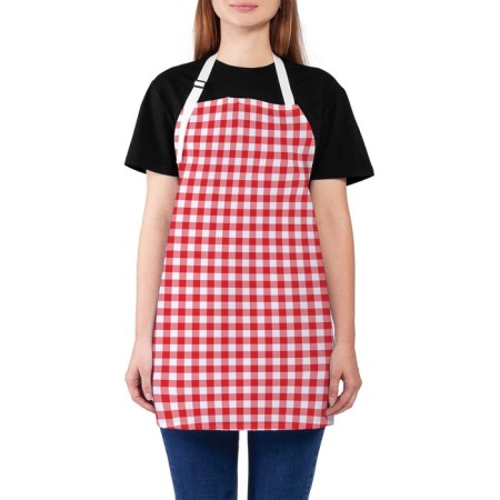 Apron kitchen with a photo print "Italian style", adjustable, size OS