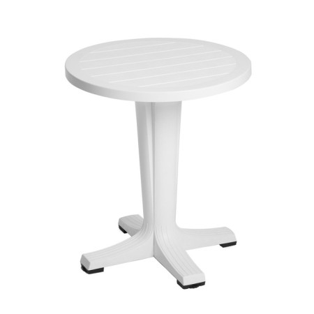 Provence table round, white, 65 x 65 x 70 cm