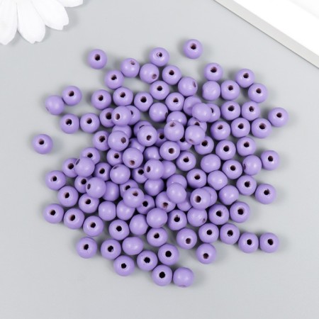 Beads for creativity tree "Lilac" D-0.8 cm, set 20 grams-2