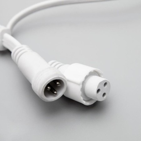 Garland "Curtain" 2 × 9 m, IP65, UMS, white thread, 1800 LED, white glow, 220 V-6