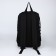 School textile “inscriptions”, 46x30x10 cm, vertical pocket, black color