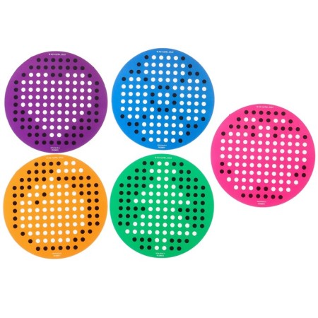 The training tablet "Magnetic drawing: fairy -tale patrol", 120 holes, black color-8
