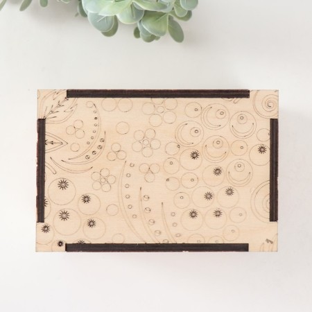 Berry box "Berry" 16x10.7x10.7 cm, plywood 6mm-2