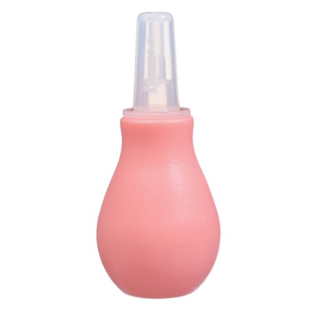 Nasal aspirator with a replaceable nose, pink color-3
