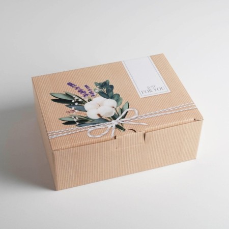 Box - Penal, Gift packaging, “Just for You”, 26 x 19 x 10 cm-1