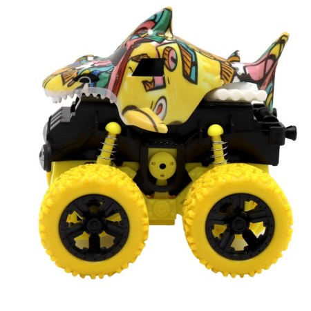 Friction Funky Toys Carpet, 4x4, with yellow wheels-1