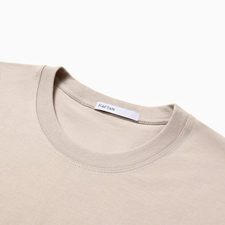 Women's T -shirt KAFTAN: BASIC Line col. Beige, rr 48-50-7