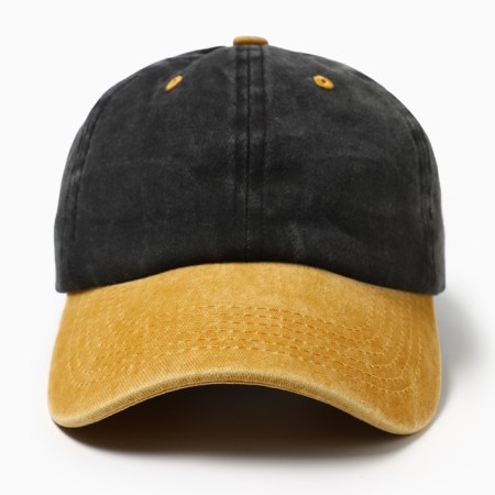 Male cap minaku, black/yellow color, rr 56-58-1