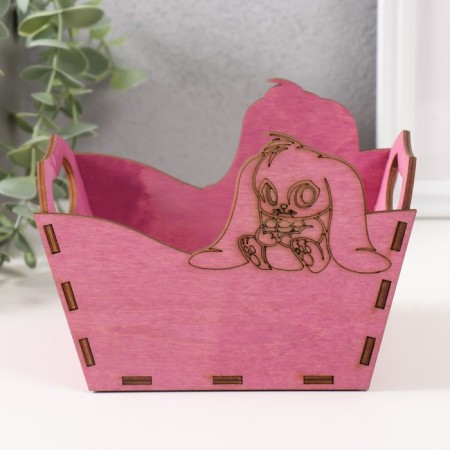 Easter "egg" ovation 15.6x10.5x1 cm, purple