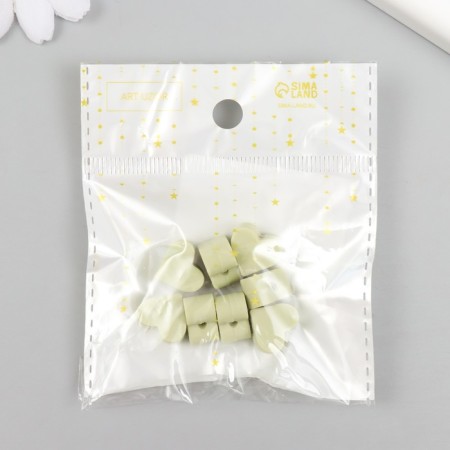 Busina silicone "heart" grass d = 1.4 cm-2
