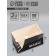 Box for 2 cupcake with a transparent lid, "male", 16 × 8 × 10 cm, confectionery packaging