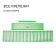 The flowerbed is galvanized "petal", d = 70 cm, h = 15 cm, bright green, Greengo