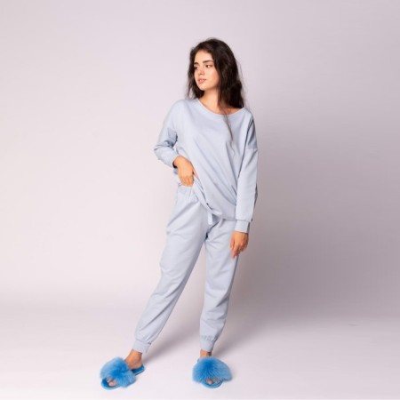 Pajama female "Bridget", size s, blue color-7